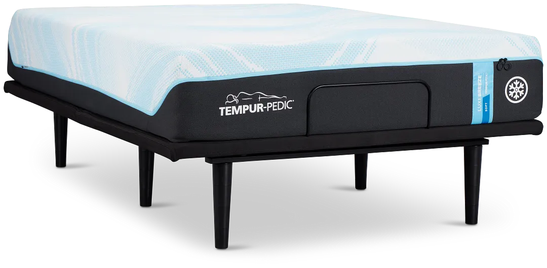 Tempur-pedic Tempur-luxebreeze Soft Ease Adjustable Mattress Set