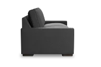 Edgewater Delray Dark Gray 84" Sofa W/ 2 Cushions