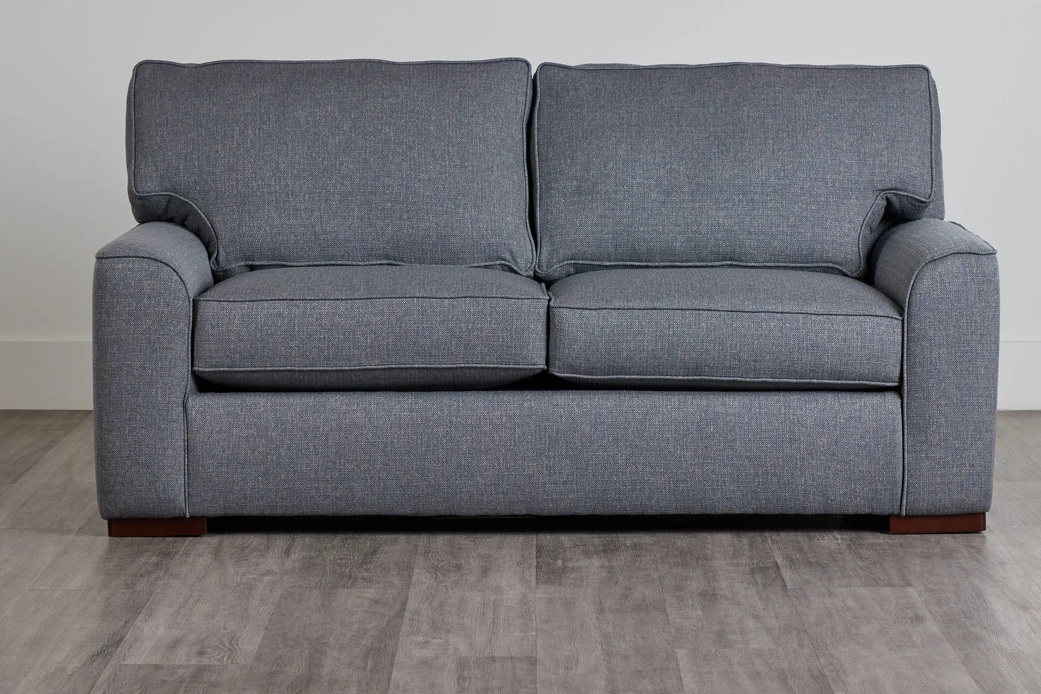 Austin Blue Fabric Loveseat
