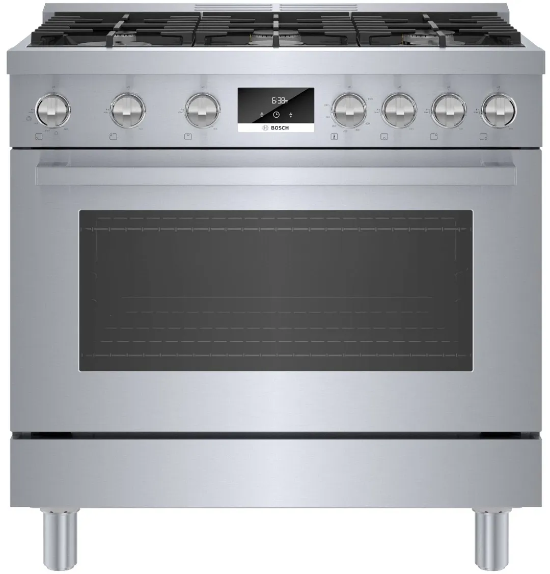 Bosch 800 Series Stainless Steel 36" Gas Range
