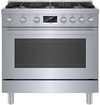 Bosch 800 Series Stainless Steel 36" Gas Range