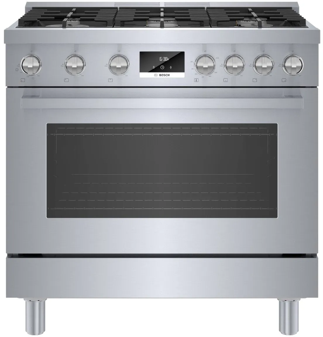 Bosch 800 Series Stainless Steel 36" Gas Range