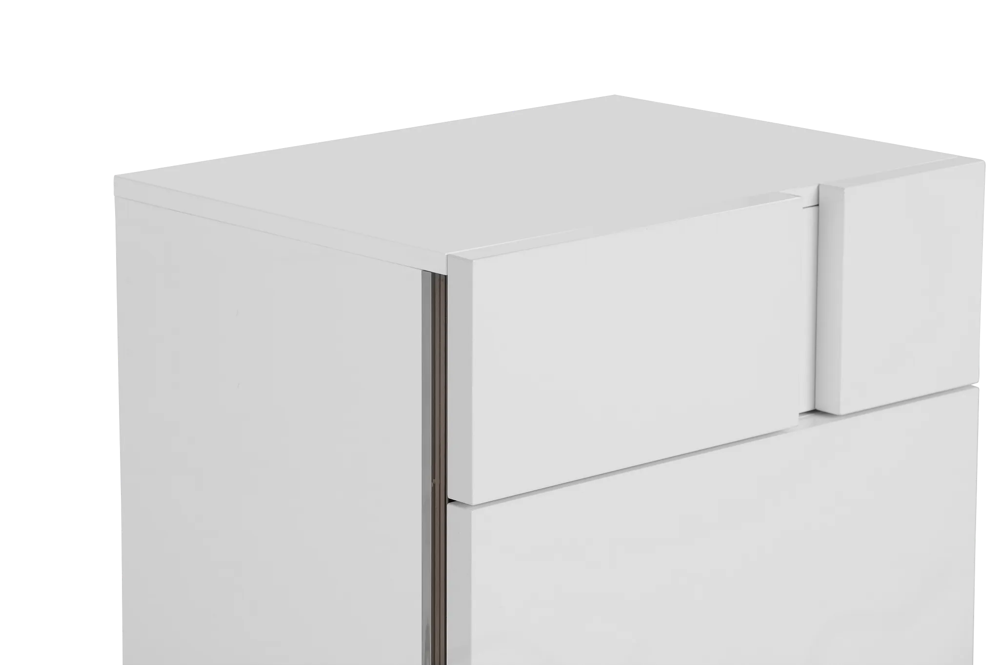 Santino White Nightstand