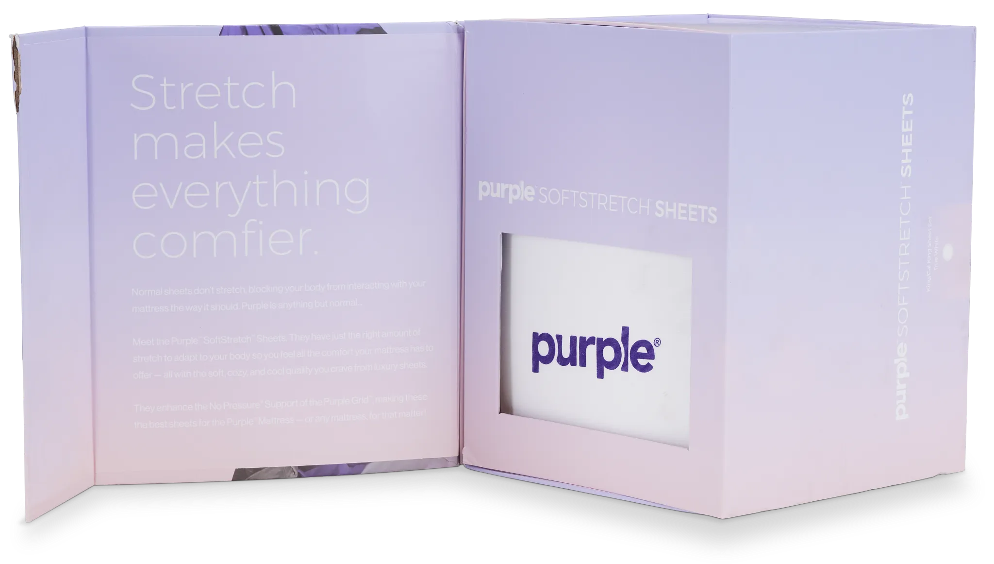 Softstretch White Sheets