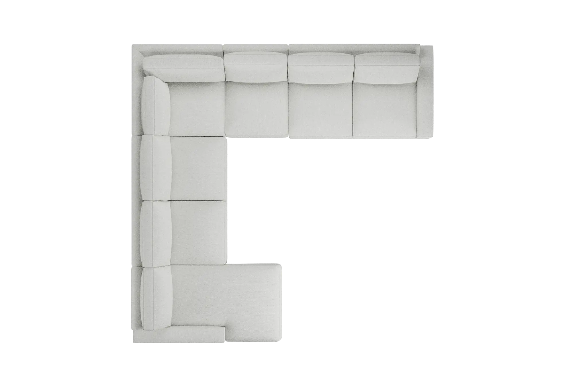 Edgewater Revenue White Large Left Chaise Sectional Edgewater Revenue White Large Left Chaise Sectional