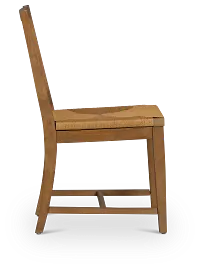 Provo Mid Tone Woven Side Chair