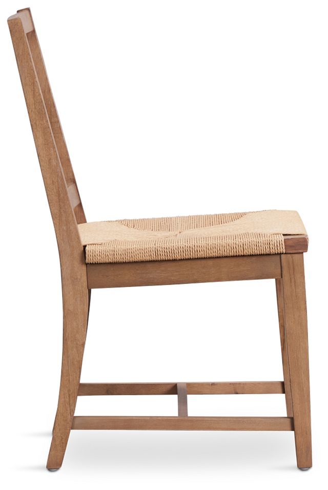 Provo Mid Tone Woven Side Chair