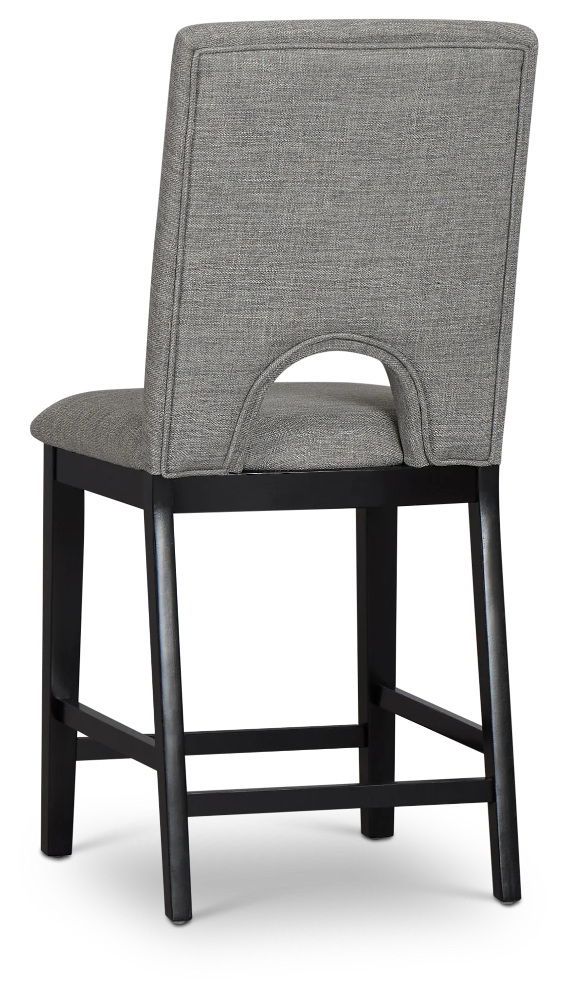 Oxford Graycurved 24" Upholstered Barstool
