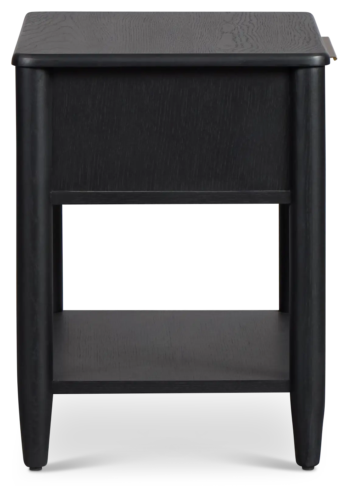 Stockton Black Large Drawer Nightstand Stockton Black Large Drawer Nightstand