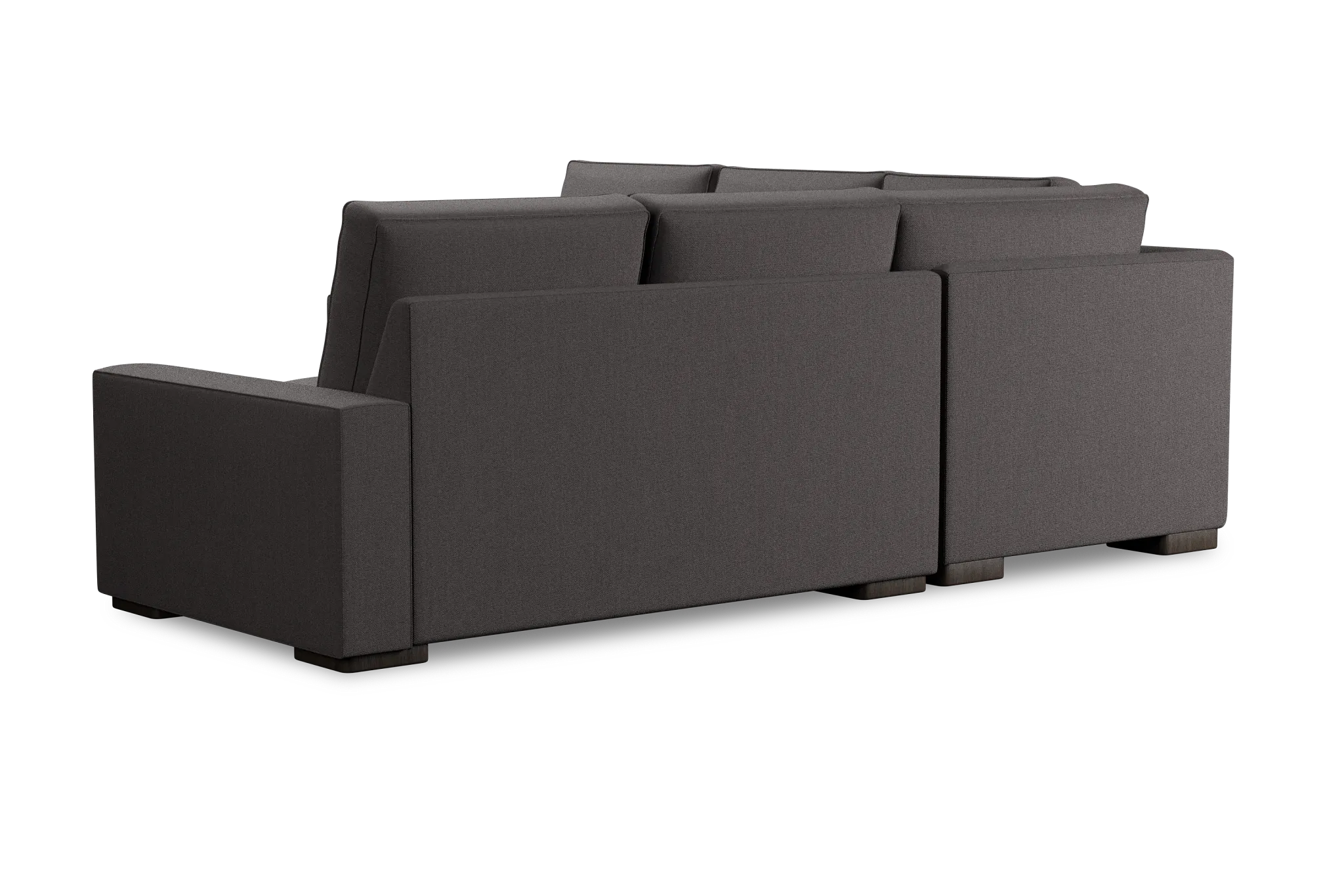 Edgewater Peyton Gray Small Two-arm Sectional