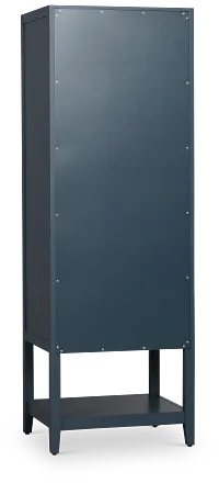 Alden Blue Linen Cabinet