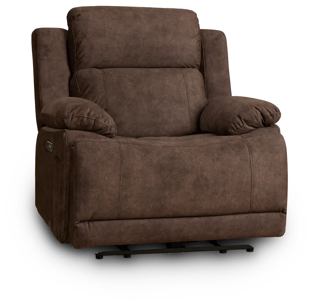 Benson Brown Micro Power Recliner Benson Brown Micro Power Recliner