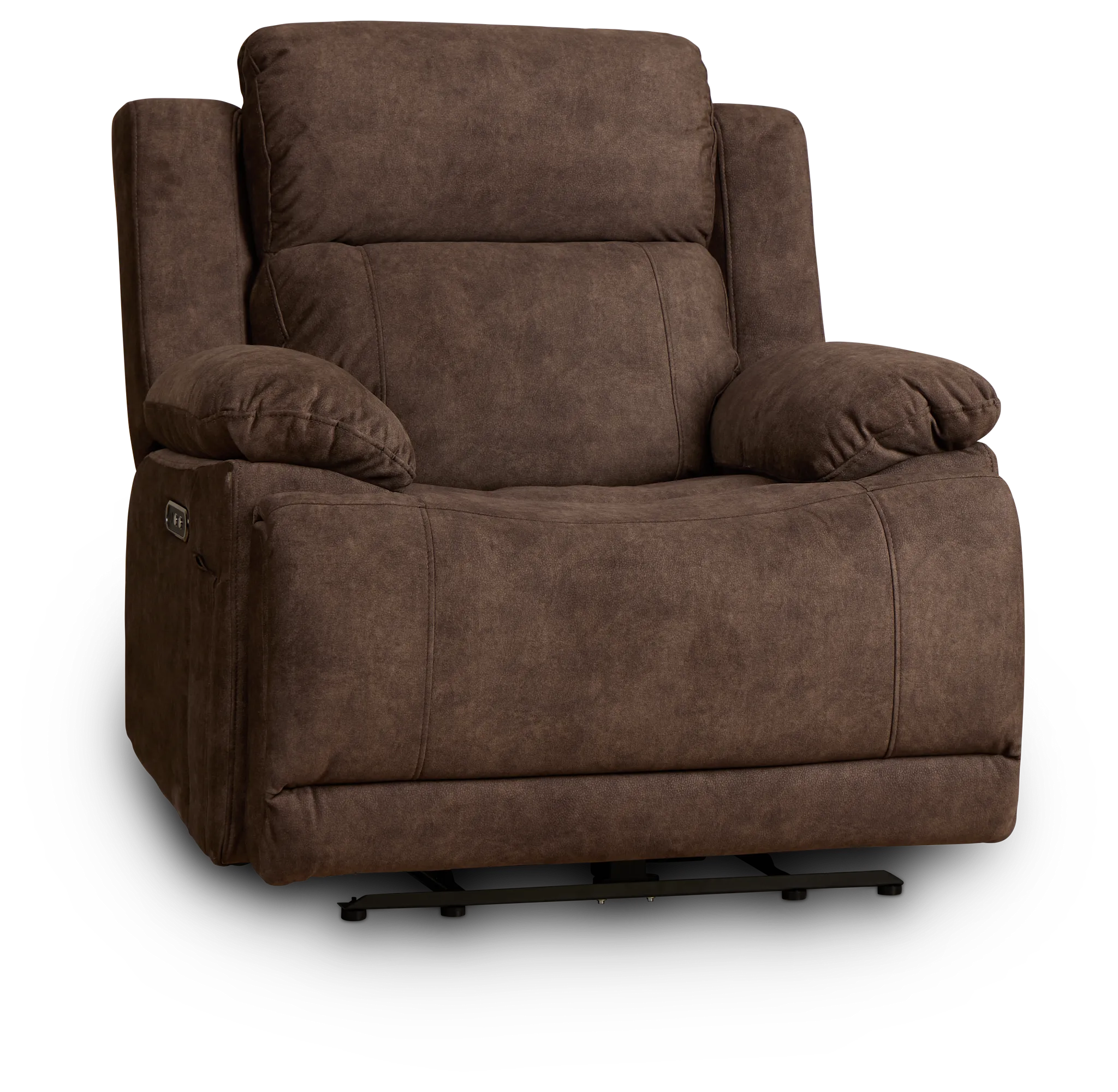 Benson Brown Micro Power Recliner