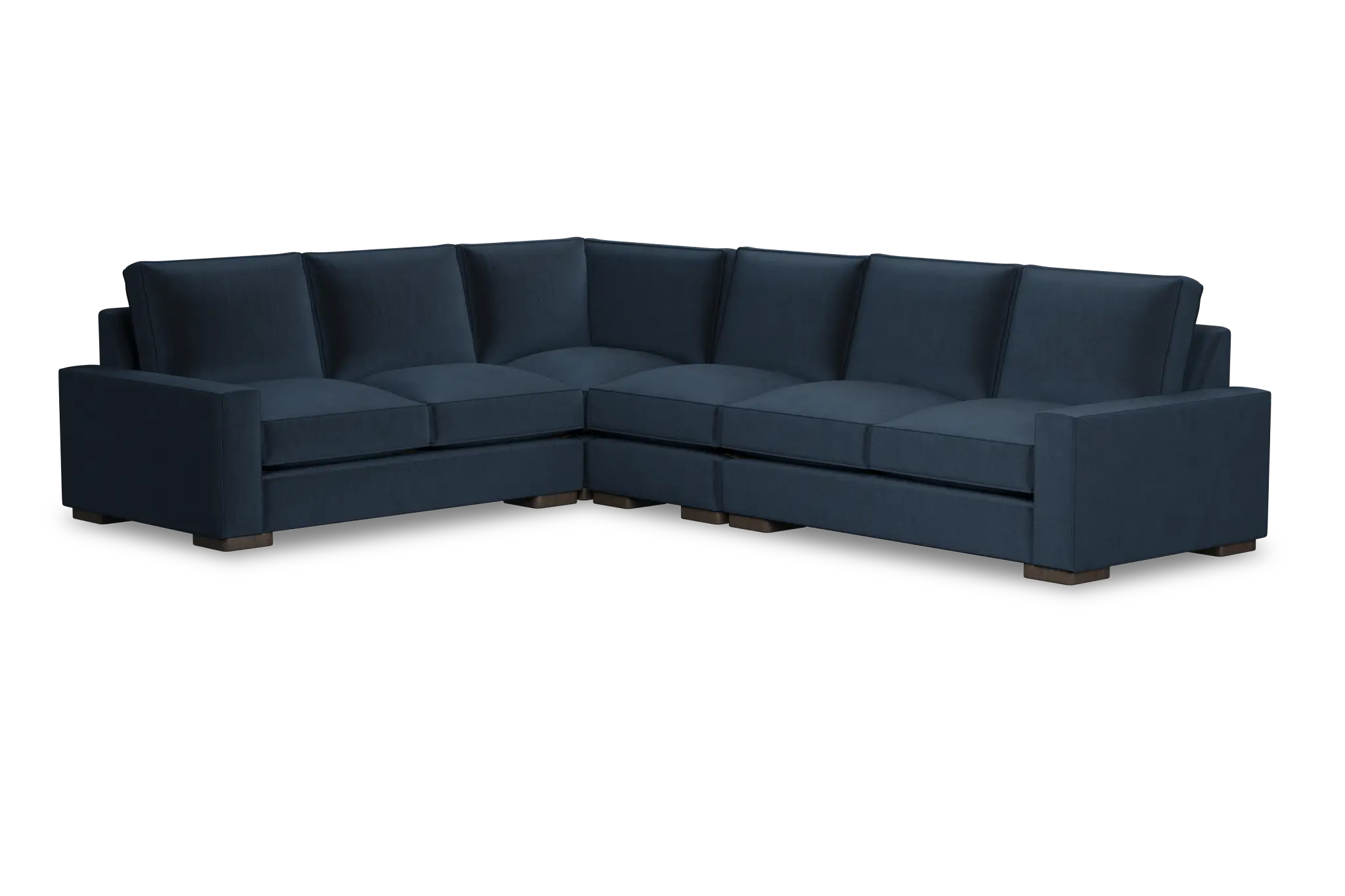 Edgewater Joya Dark Blue Medium Two-arm Sectional Edgewater Joya Dark Blue Medium Two-arm Sectional