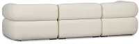 Celeste Light Beige Fabric 3-piece Modular Sofa