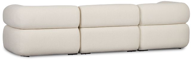 Celeste Light Beige Fabric 3-piece Modular Sofa