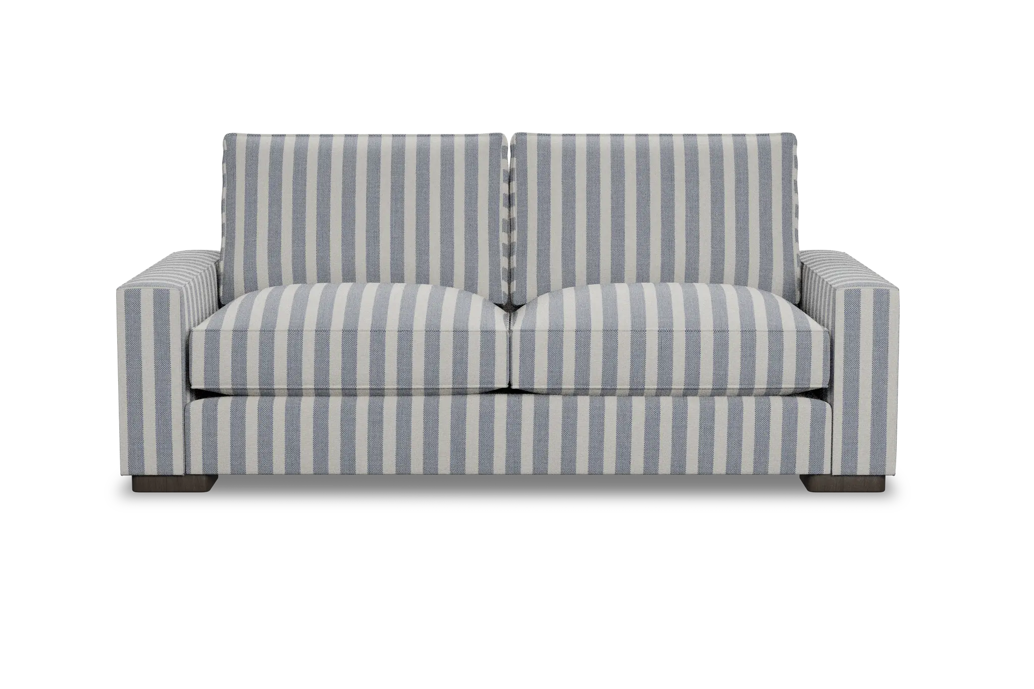 Edgewater Sea Lane Dark Blue 84" Sofa W/ 2 Cushions Edgewater Sea Lane Dark Blue 84" Sofa W/ 2 Cushions