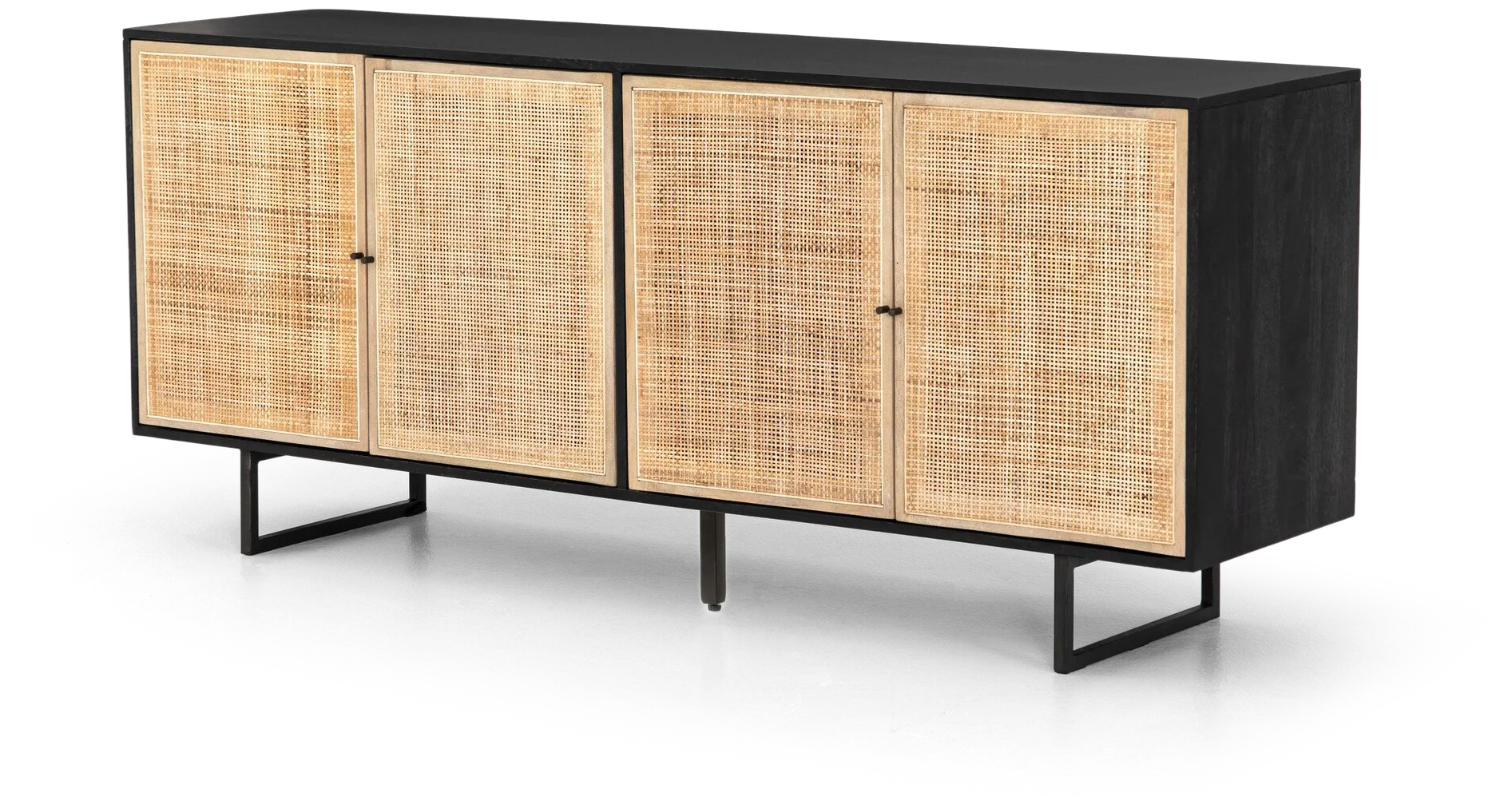 Four Hands Carmel Black Credenza