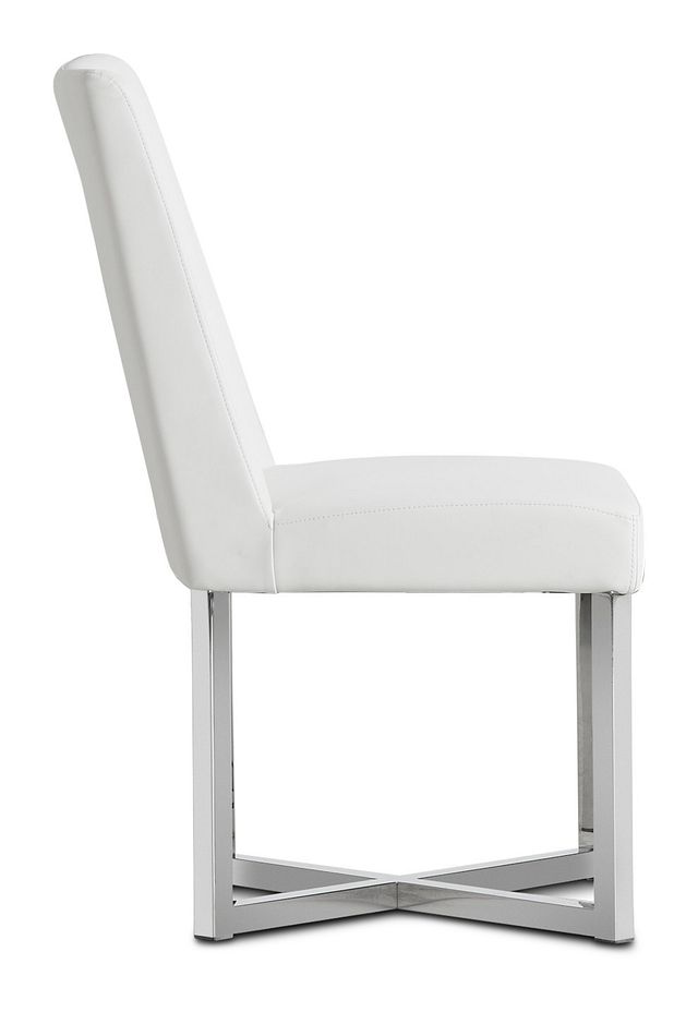 Howard White Upholstered Side Chair (3)