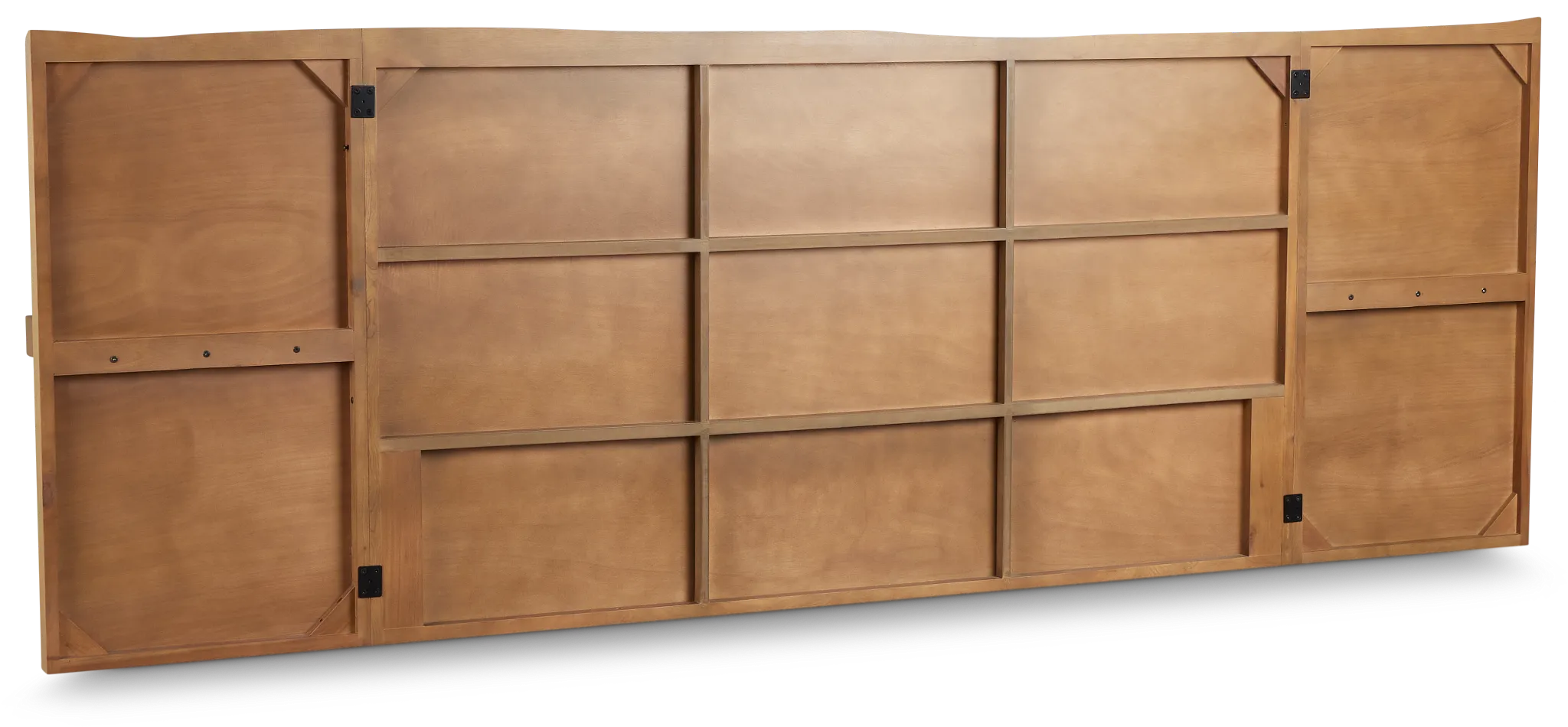 Haven Light Tone Spread Bed W/ Two Nightstands