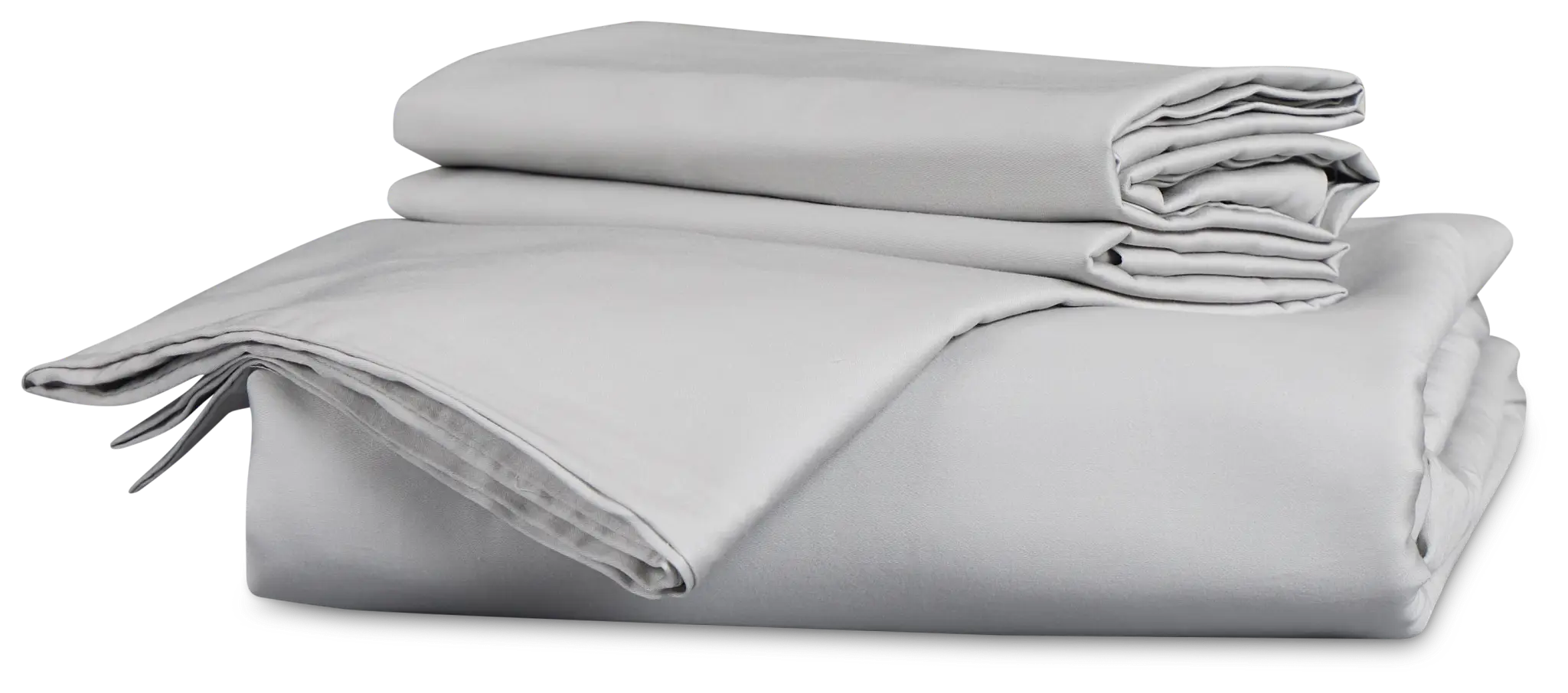 Rest & Renew Cotton Sateen Gray 300 Thread Duvet Set Rest & Renew Cotton Sateen Gray 300 Thread Duvet Set