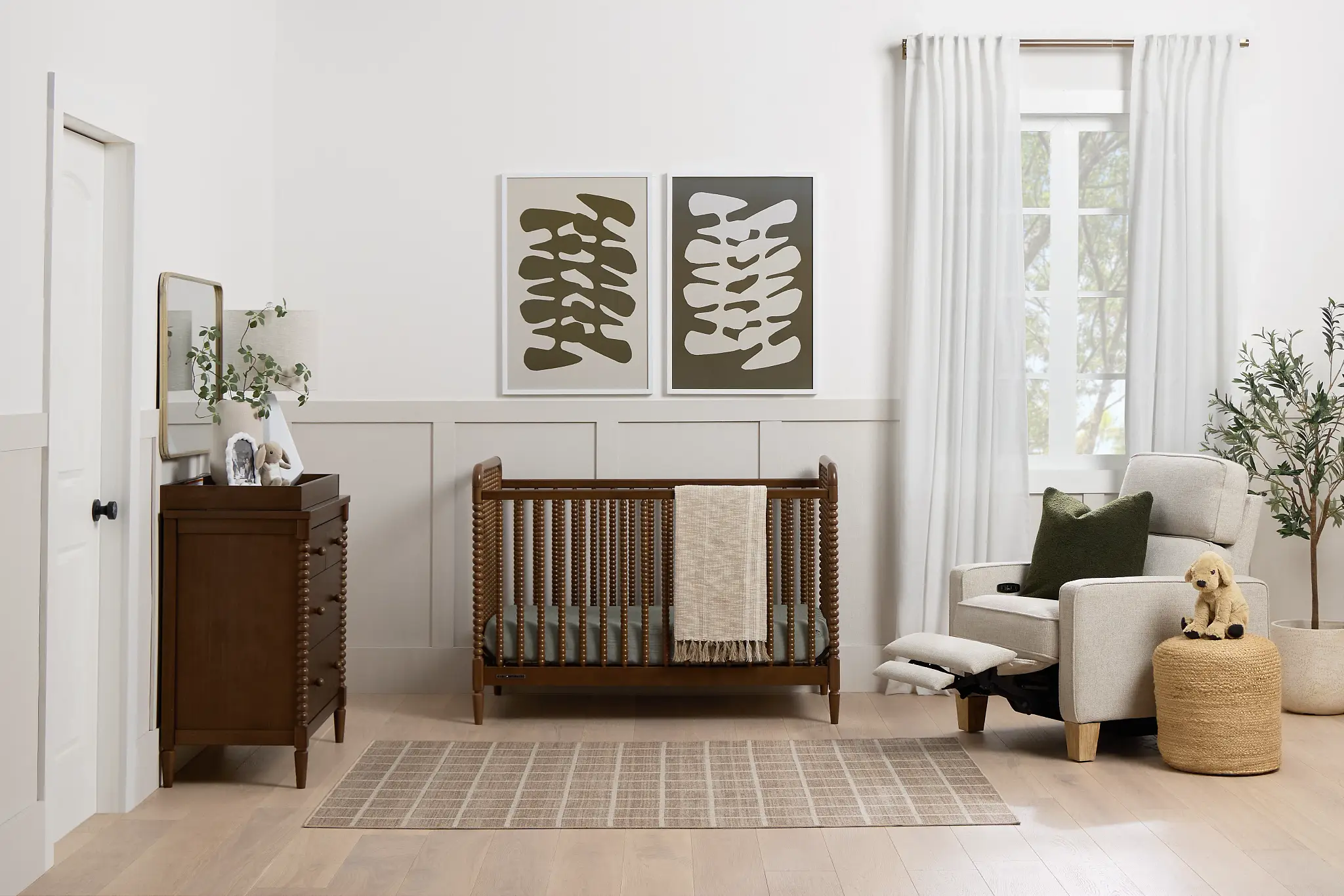 Lola Mid Tone 3-in-1 Crib Lola Mid Tone 3-in-1 Crib