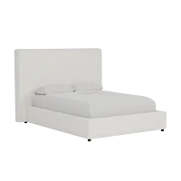 Grayton Elite Ivory 54" Upholstered Platform Bed