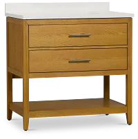 Alden Light Tone 36" Single Bathroom Vanity