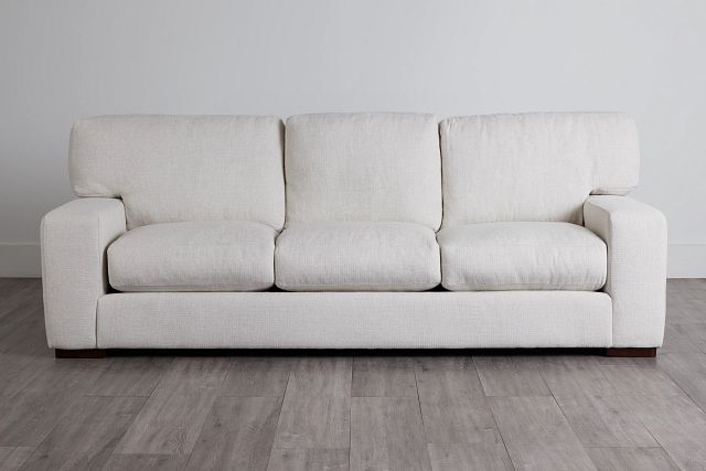 Veronica 104" White Down Sofa