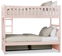 Charleston Pink Storage Bunk Bed