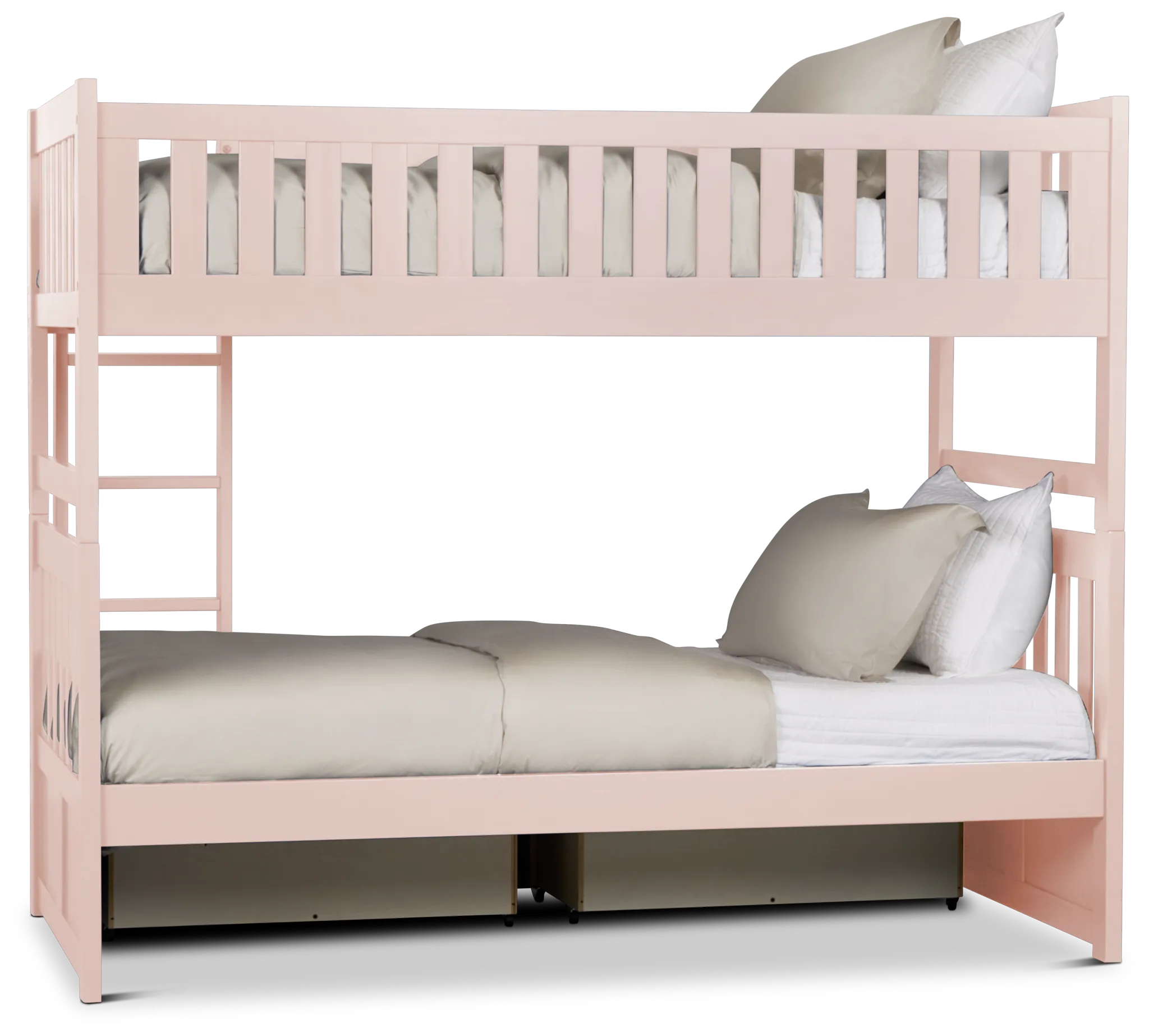 Charleston Pink Storage Bunk Bed