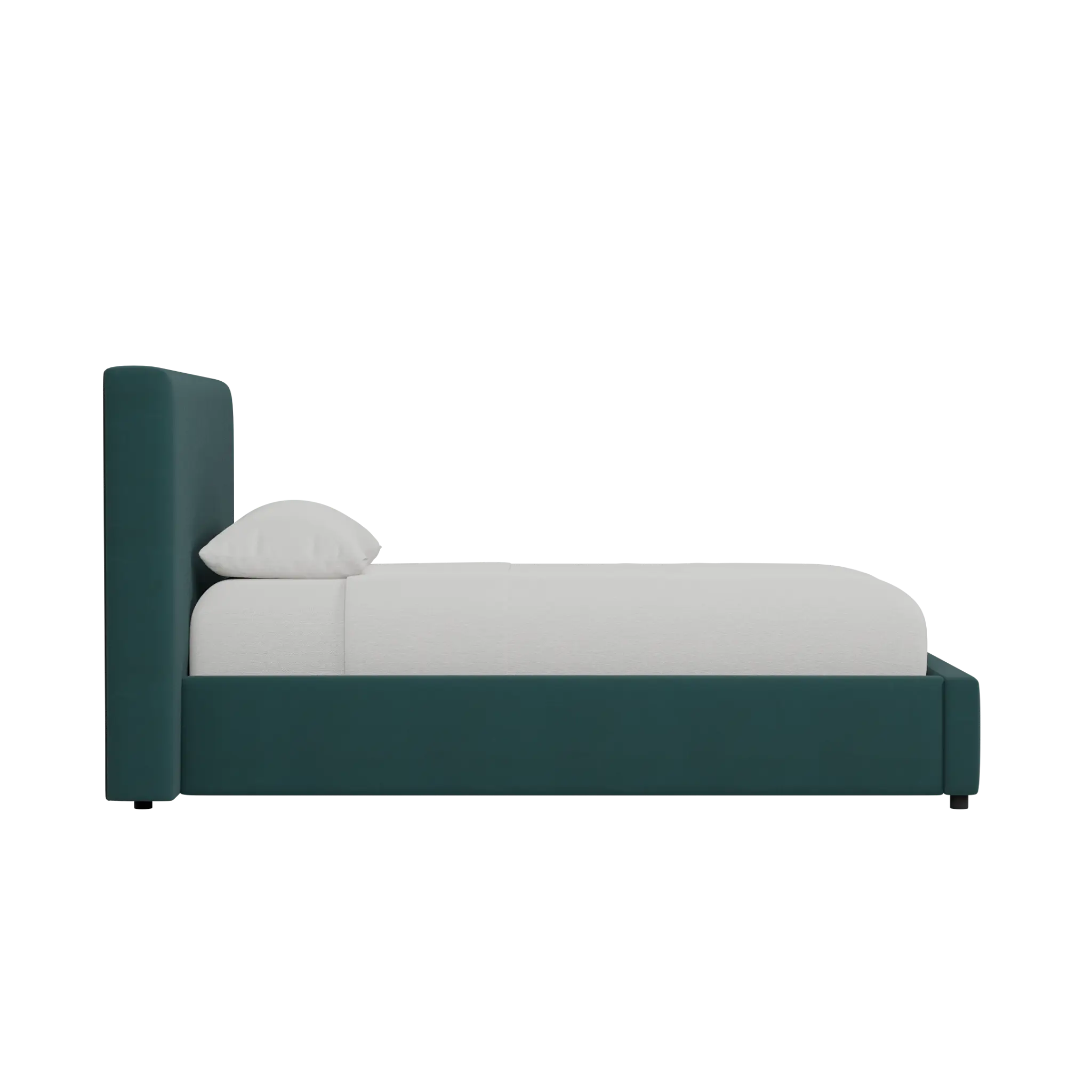 Grayton Joya Green 44" Upholstered Platform Bed Grayton Joya Green 44" Upholstered Platform Bed
