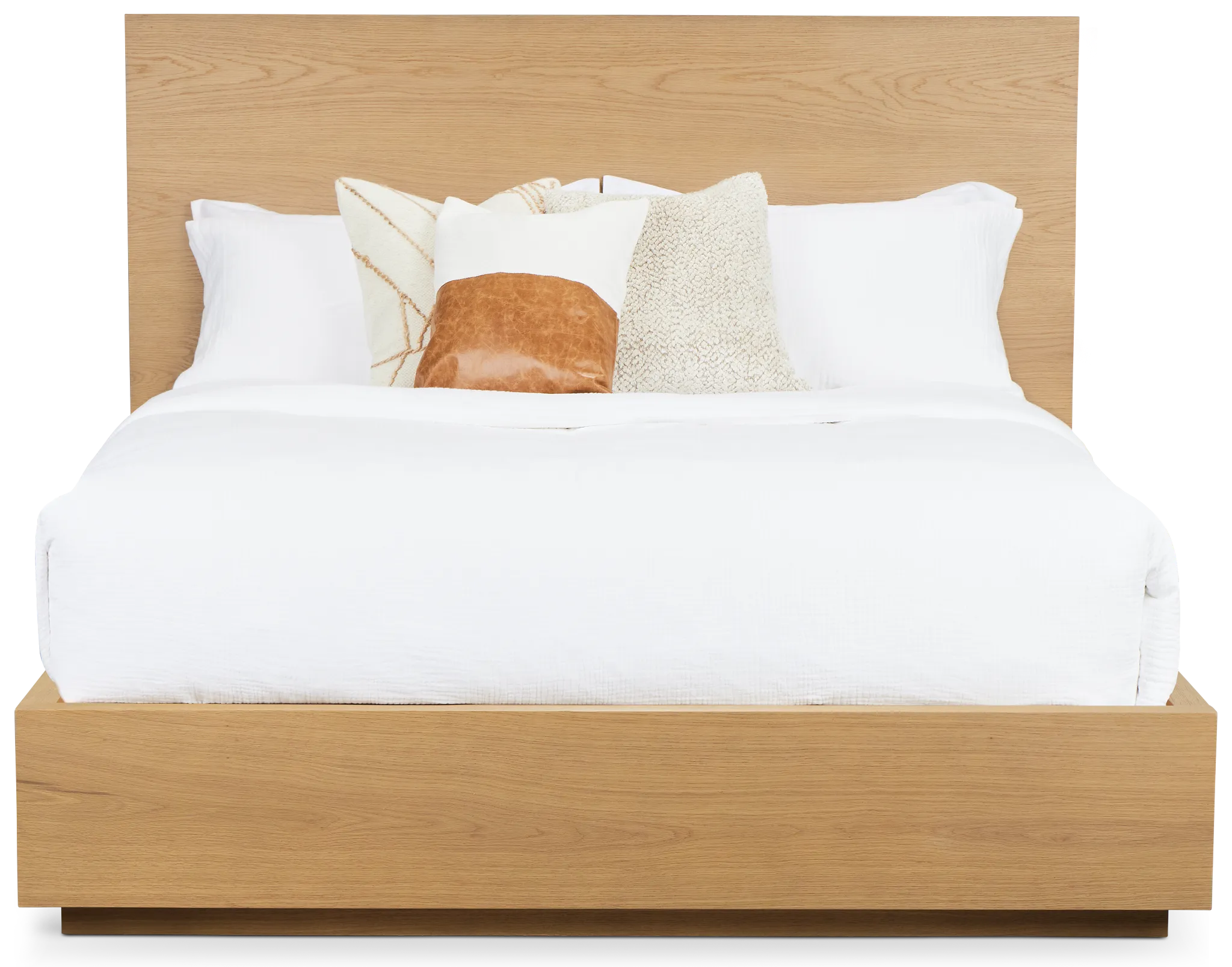 Haven Light Tone Platform Bed