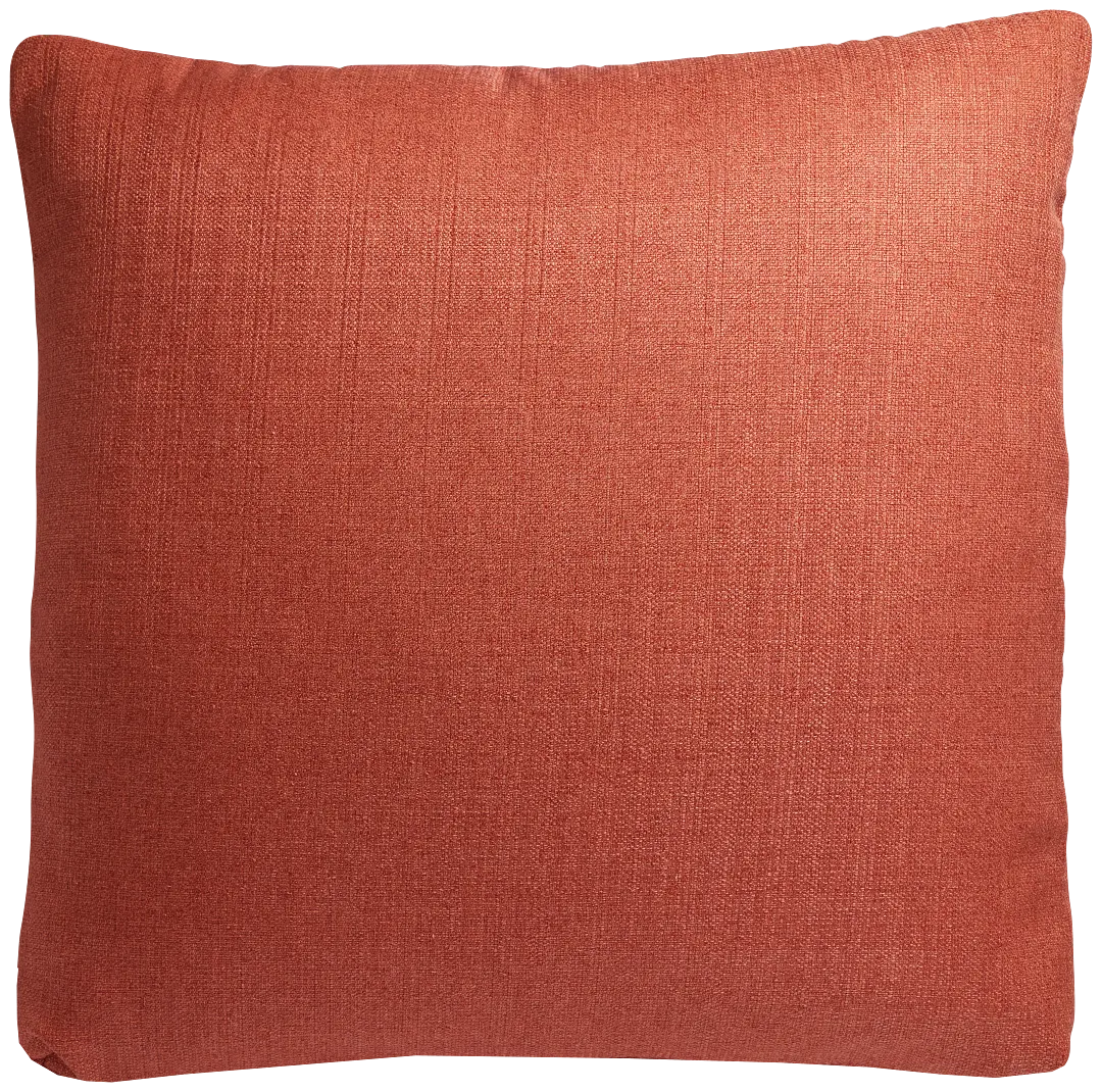 Zeke Orange 22" Accent Pillow