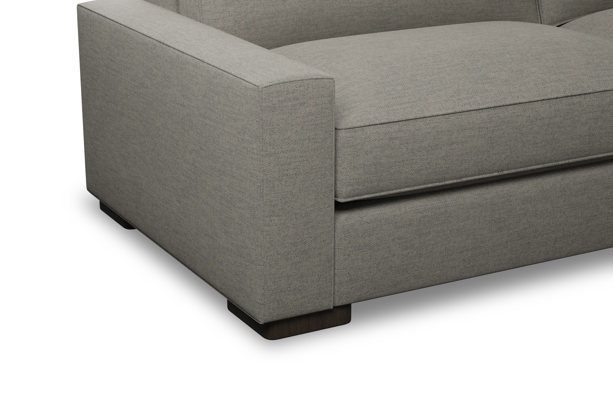 Edgewater Maguire Pewter 96" Sofa W/ 2 Cushions