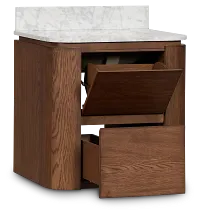Nomad Mid Tone 24" Floating Bathroom Vanity