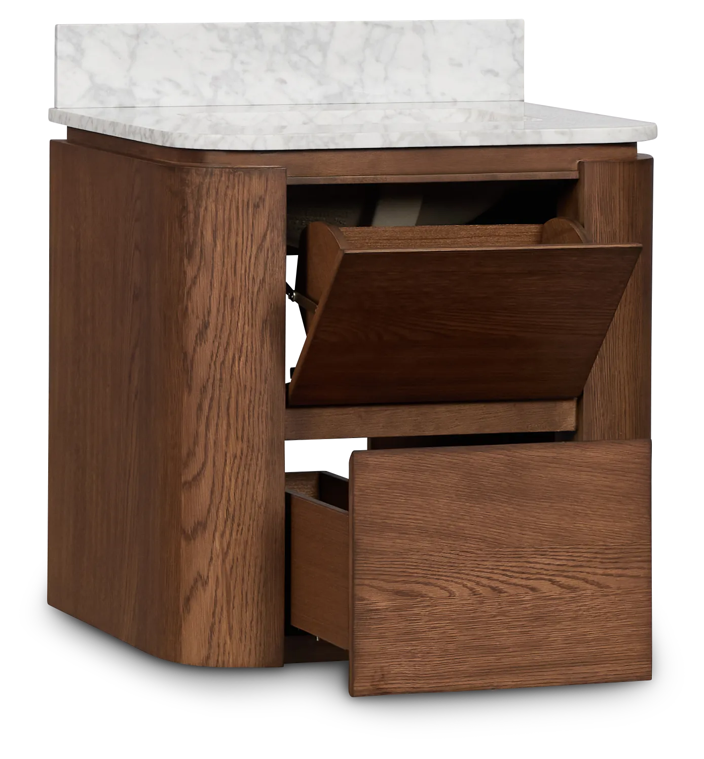 Nomad Mid Tone 24" Floating Bathroom Vanity