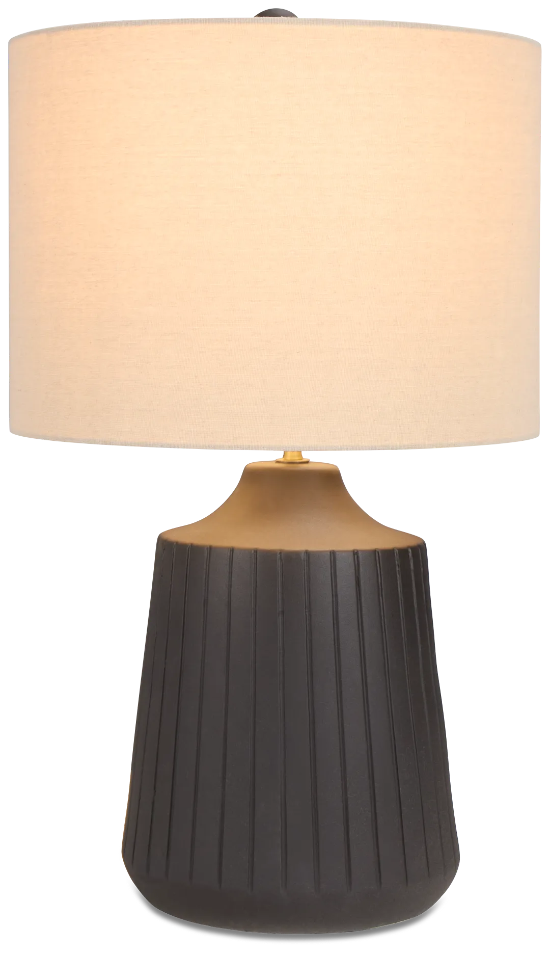 Oswin Black Ceramic Table Lamp