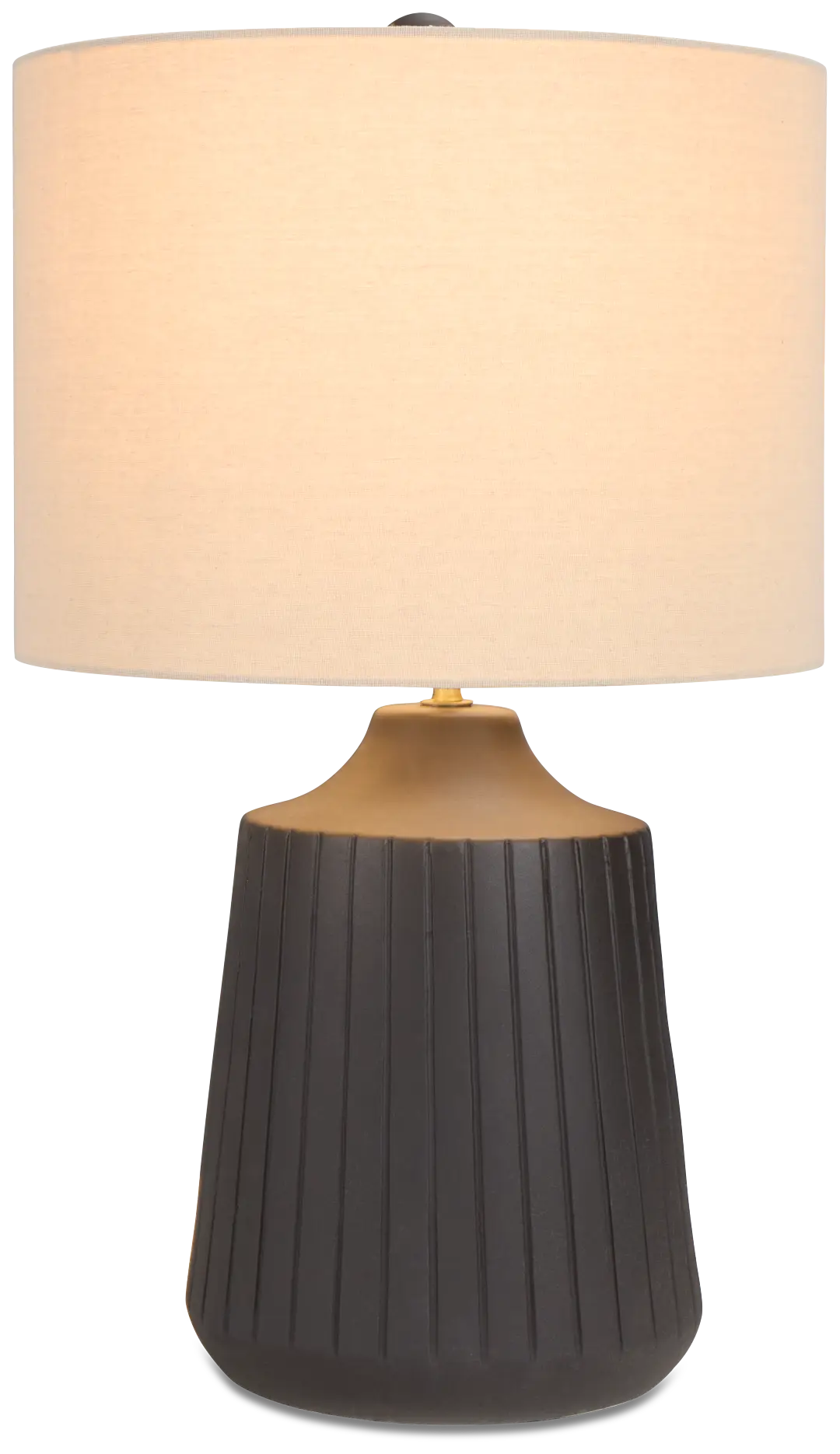 Oswin Black Ceramic Table Lamp Oswin Black Ceramic Table Lamp