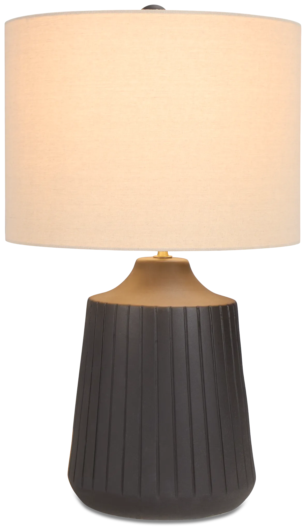 Oswin Black Ceramic Table Lamp