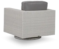 Biscayne Gray Swivel Chair