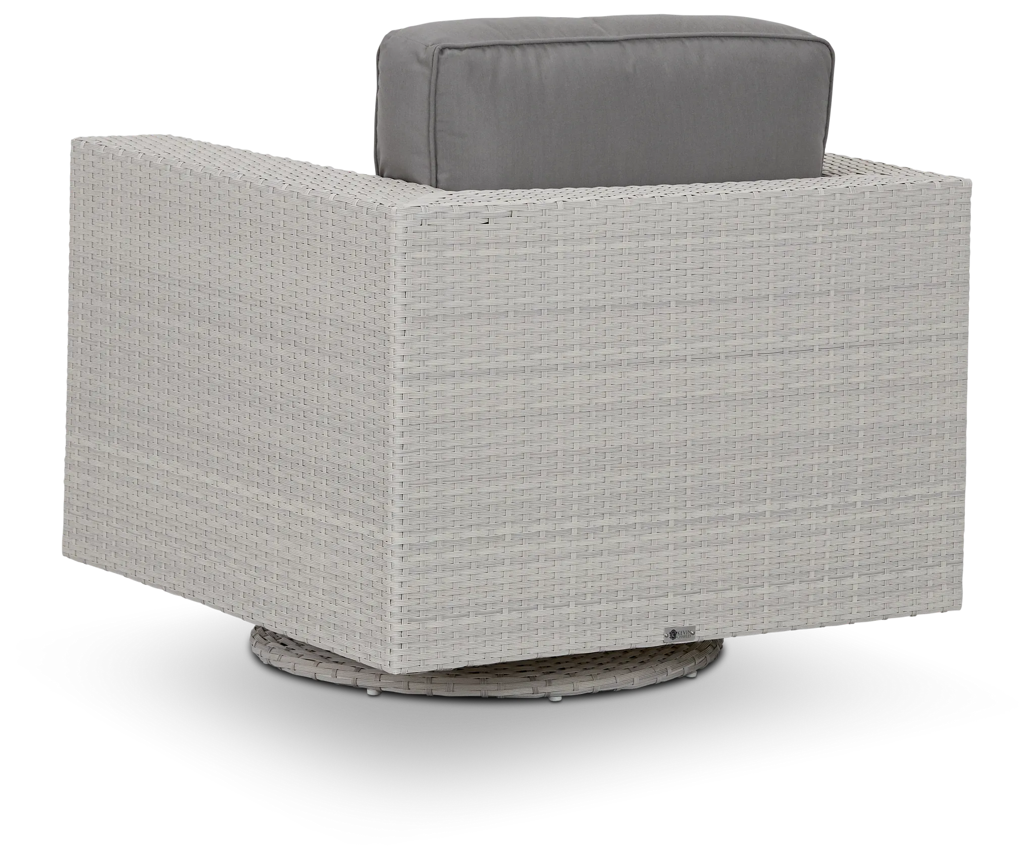 Biscayne Gray Swivel Chair