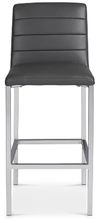 Amalfi Gray 30" Upholstered Barstool