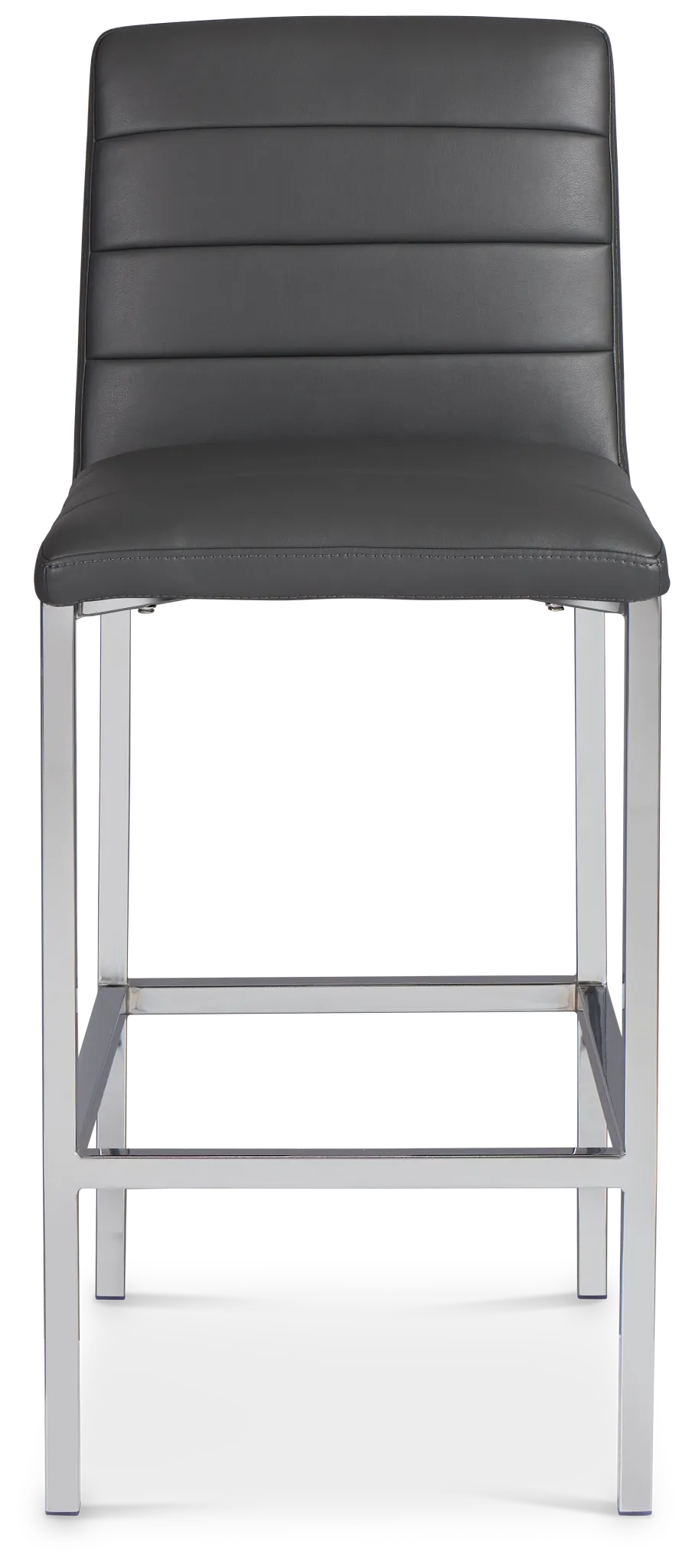 Amalfi Gray 30" Upholstered Barstool