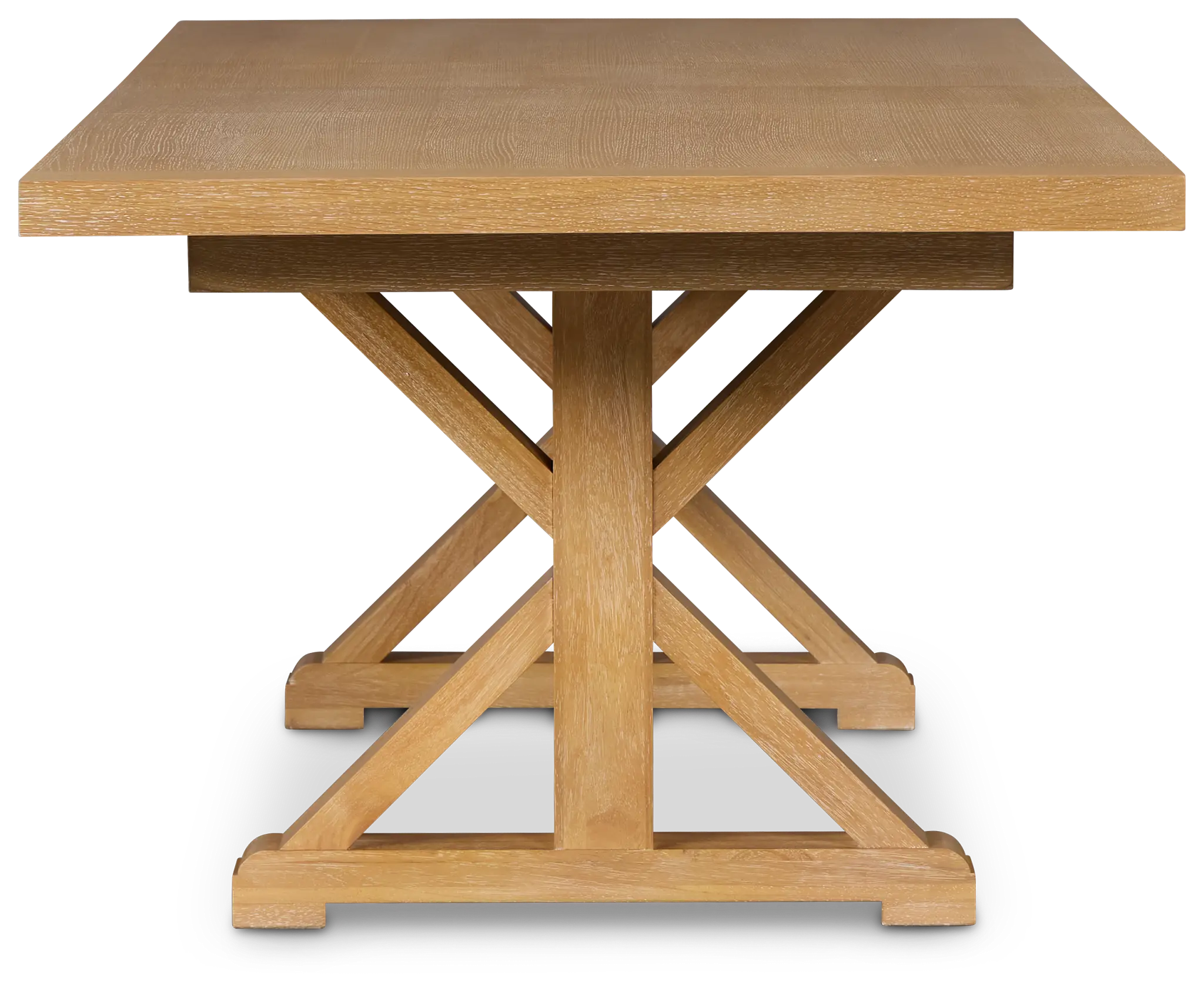 Nantucket Light Tone Trestle Table Nantucket Light Tone Trestle Table