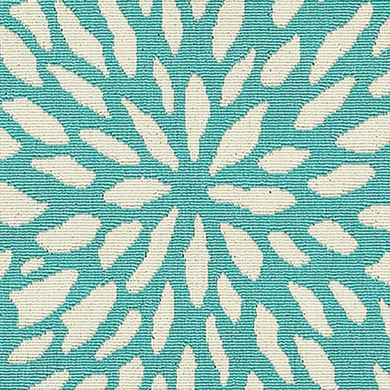 Mirium Teal Indoor/outdoor 2x3 Area Rug