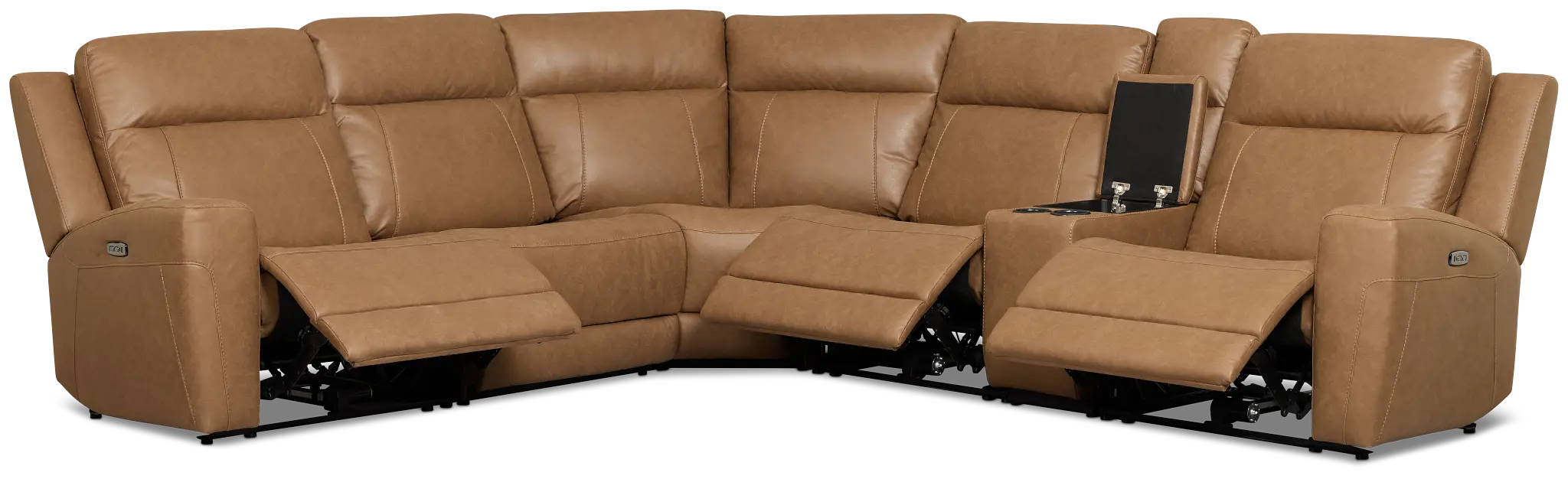 Colton Brown Micro Medium Triple Power 2-arm Sectional Colton Brown Micro Medium Triple Power 2-arm Sectional