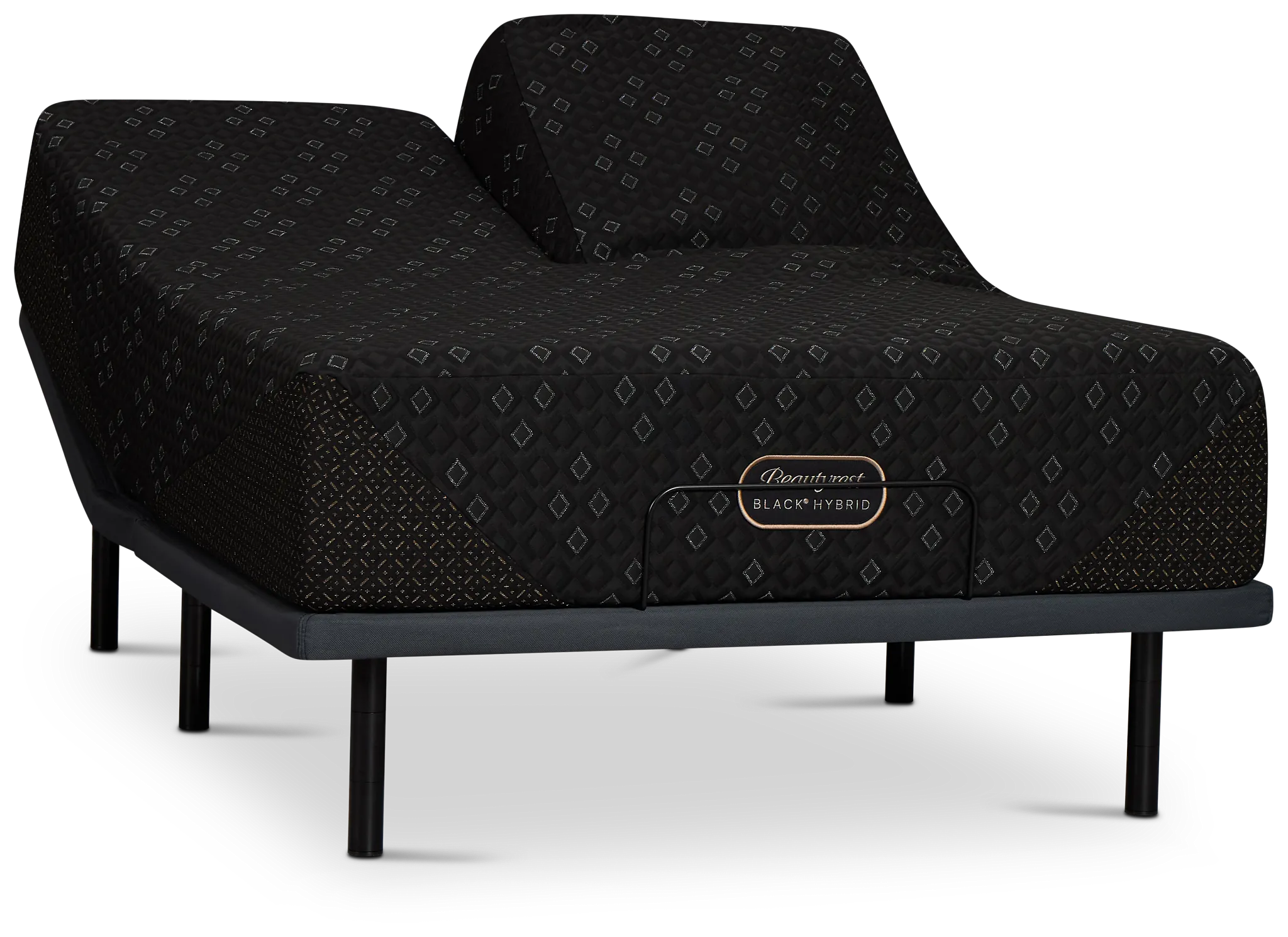 Beautyrest Black Series Three Xcs 14.5" Plush Baselogic Gold Adjustable Base Mattress Set