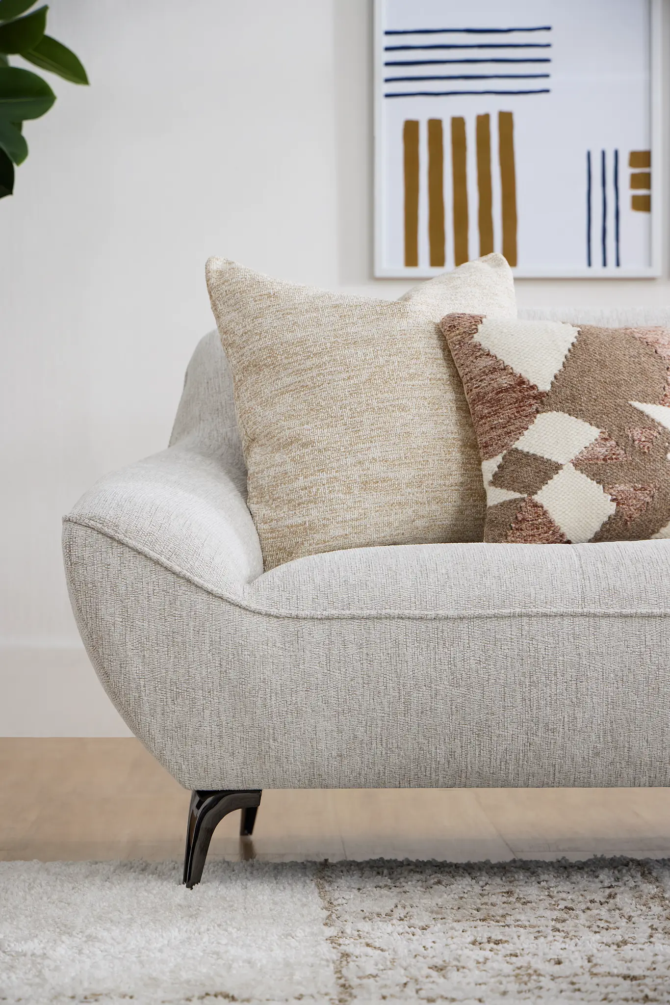 Zoey Light Beige Fabric Sofa Zoey Light Beige Fabric Sofa