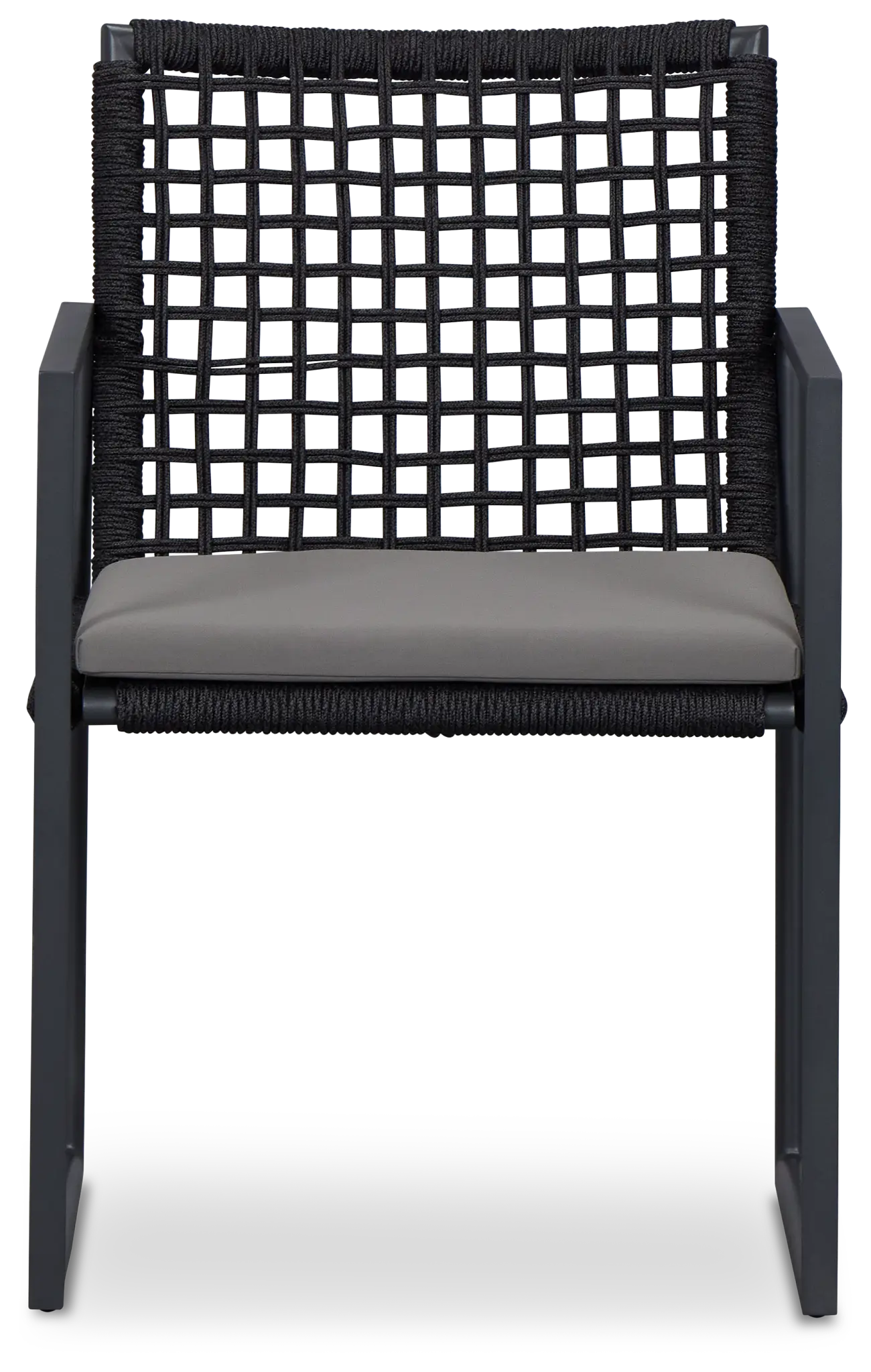 Sunrise Dark Gray Aluminum Arm Chair Sunrise Dark Gray Aluminum Arm Chair